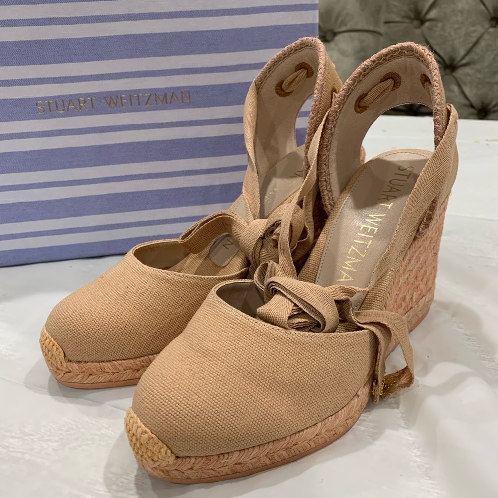 Stuart Weizmann wedge espadrilles - Picture 1 of 6